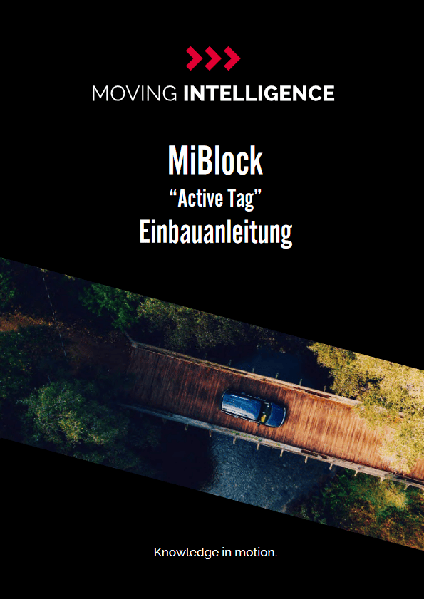MiBlock Active Tag Installationsanleitung